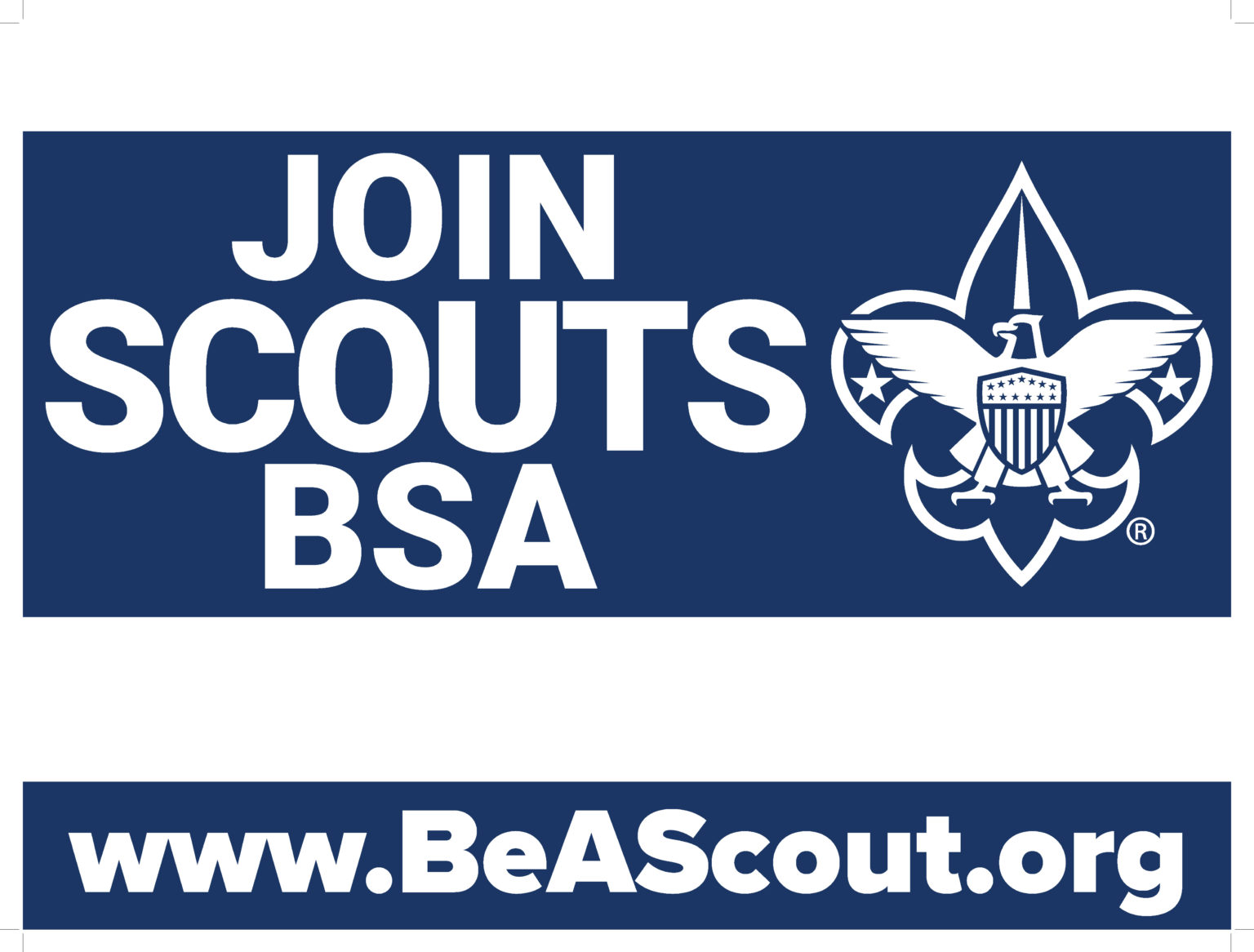 Scouts BSA Yard Sign